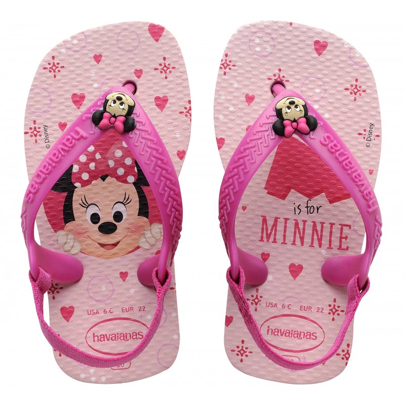 Nouveau Bébé Filles Disney Princesse Rose Tongs Taille 5/6 livraison gratuite AUX USA! 